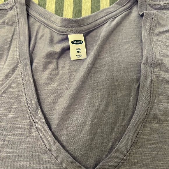 Old Navy Luxe V-neck T-shirt - Picture 2 of 6